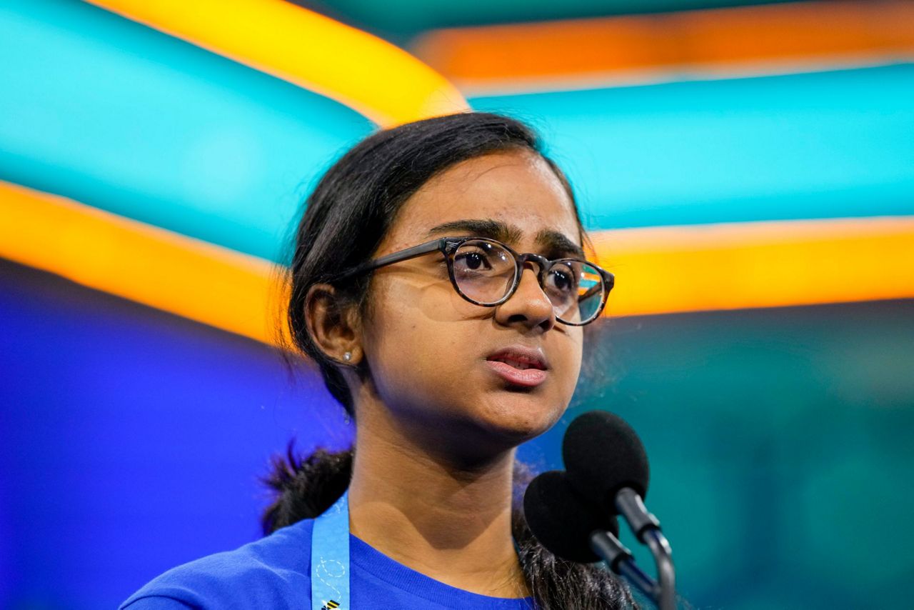 Scripps National Spelling Bee finalists flex their knowledge quietly