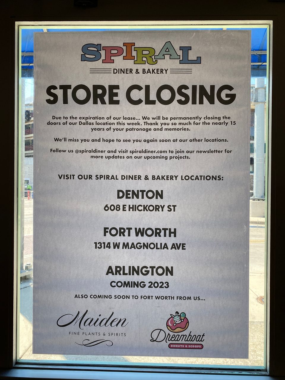 Spiral Diner will open an Arlington location in 2023. (Spectrum News 1/Michael Lozano)