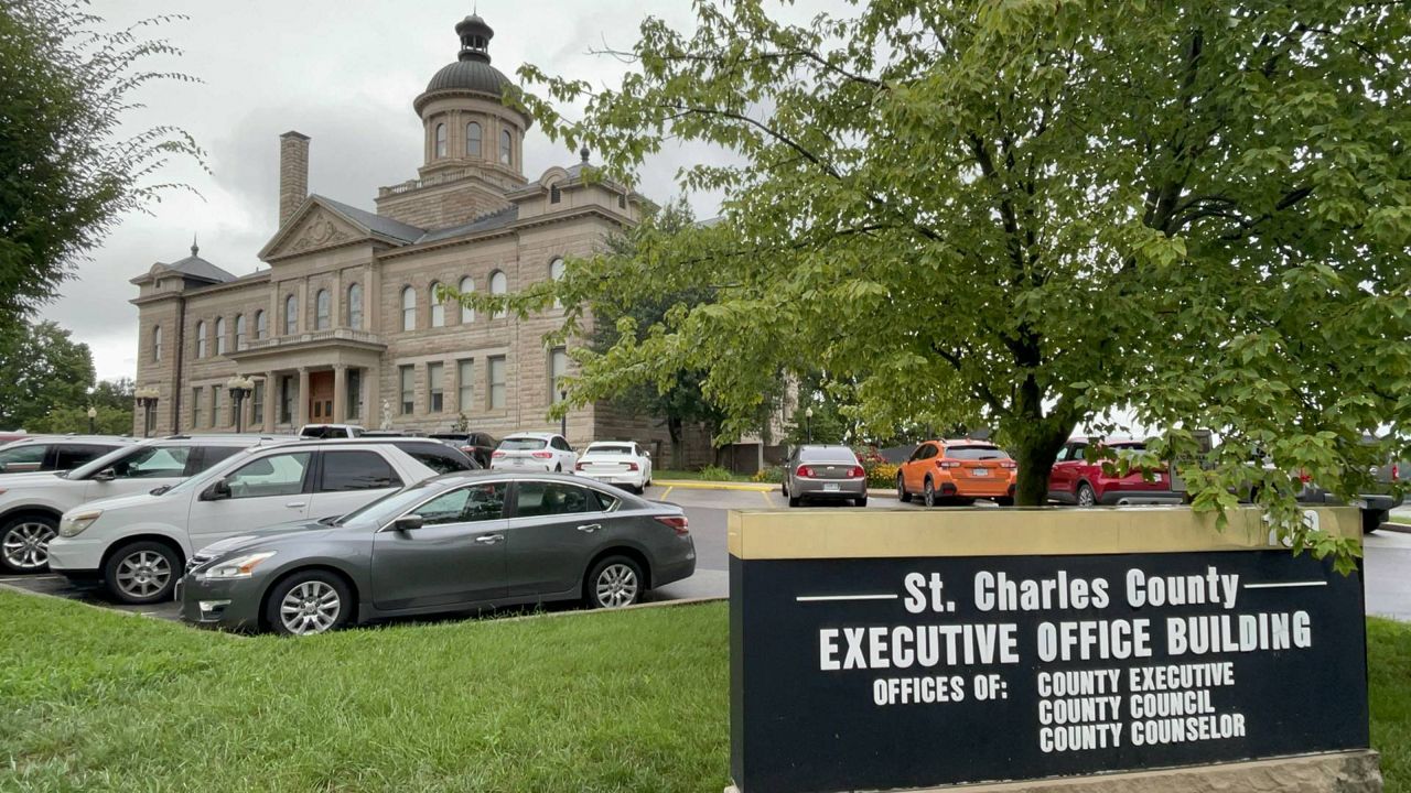 The St. Charles County Executive Office Building is located in St. Charles, Mo. (Spectrum News/Gregg Palermo)