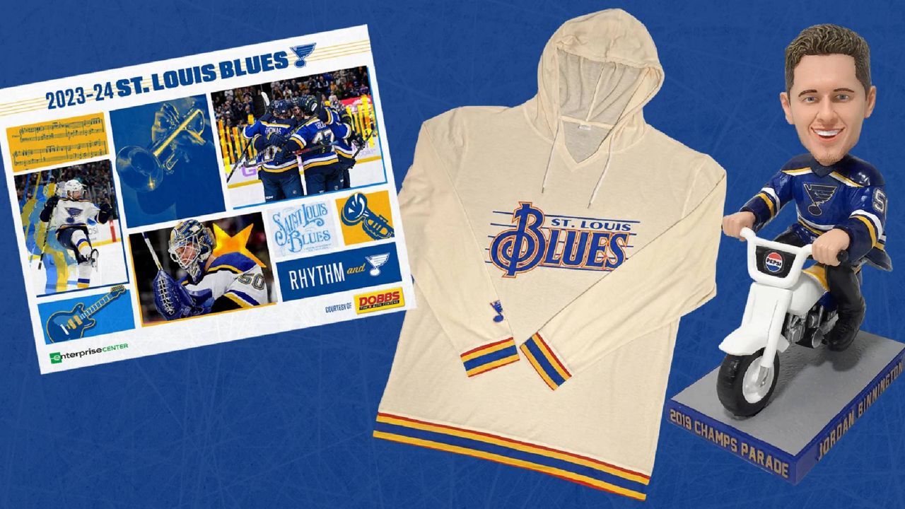 St. Louis Blues promotional giveaways and theme nights