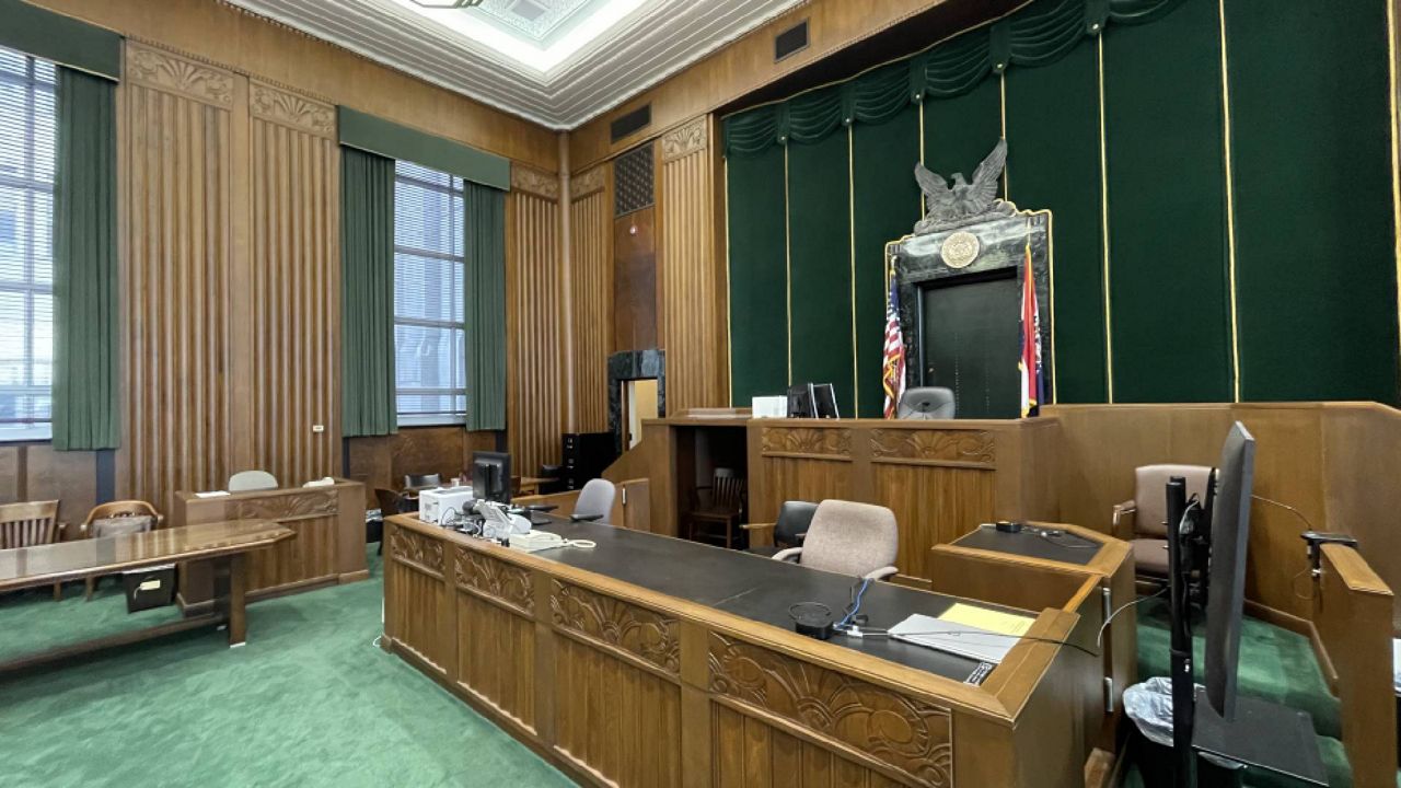 St. Louis County courtroom