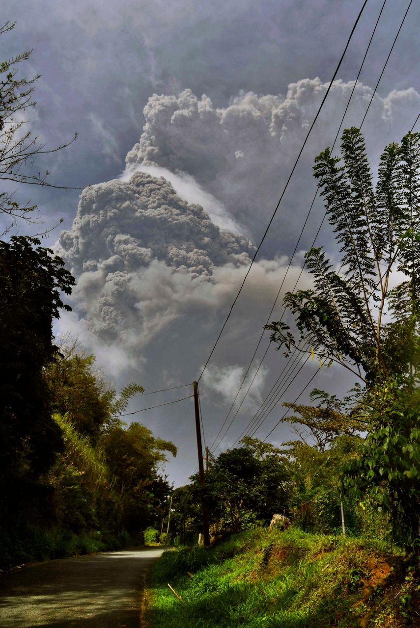 Huge Explosion Rocks St Vincent As Volcano Keeps Erupting