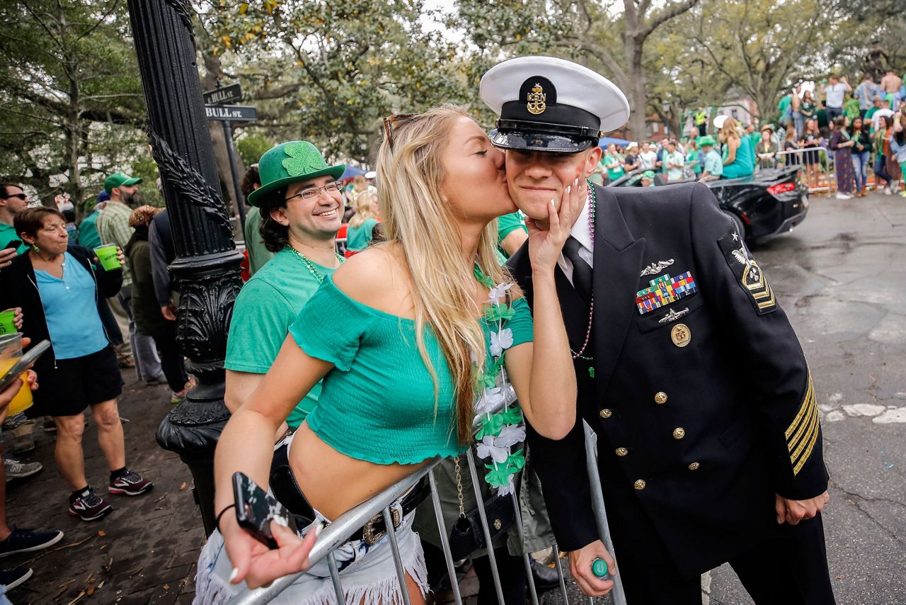 savannah ga st patrick day celebration 2025