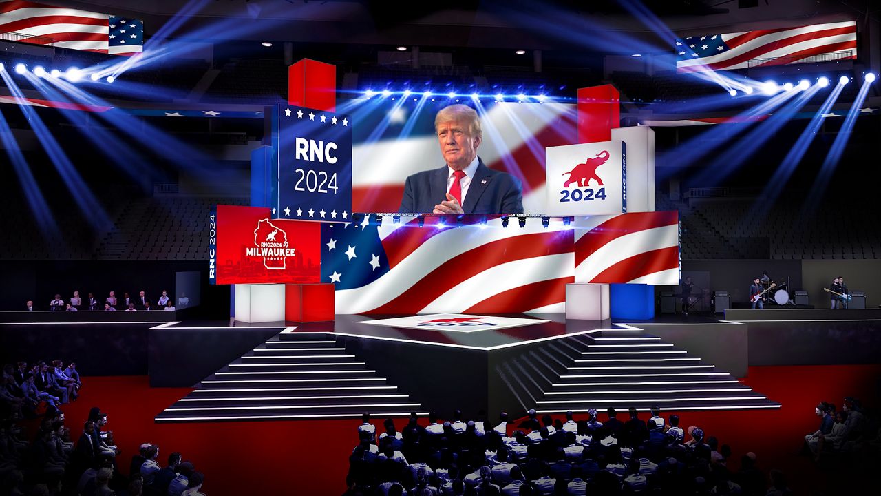 A sneak peek at the RNC stage