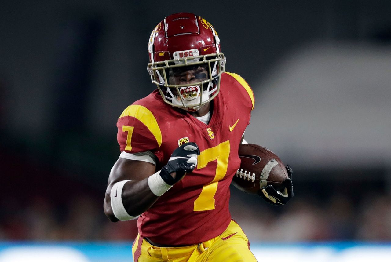 Slovis Propels USC Past No. 23 Stanford 45-20 In Debut Start