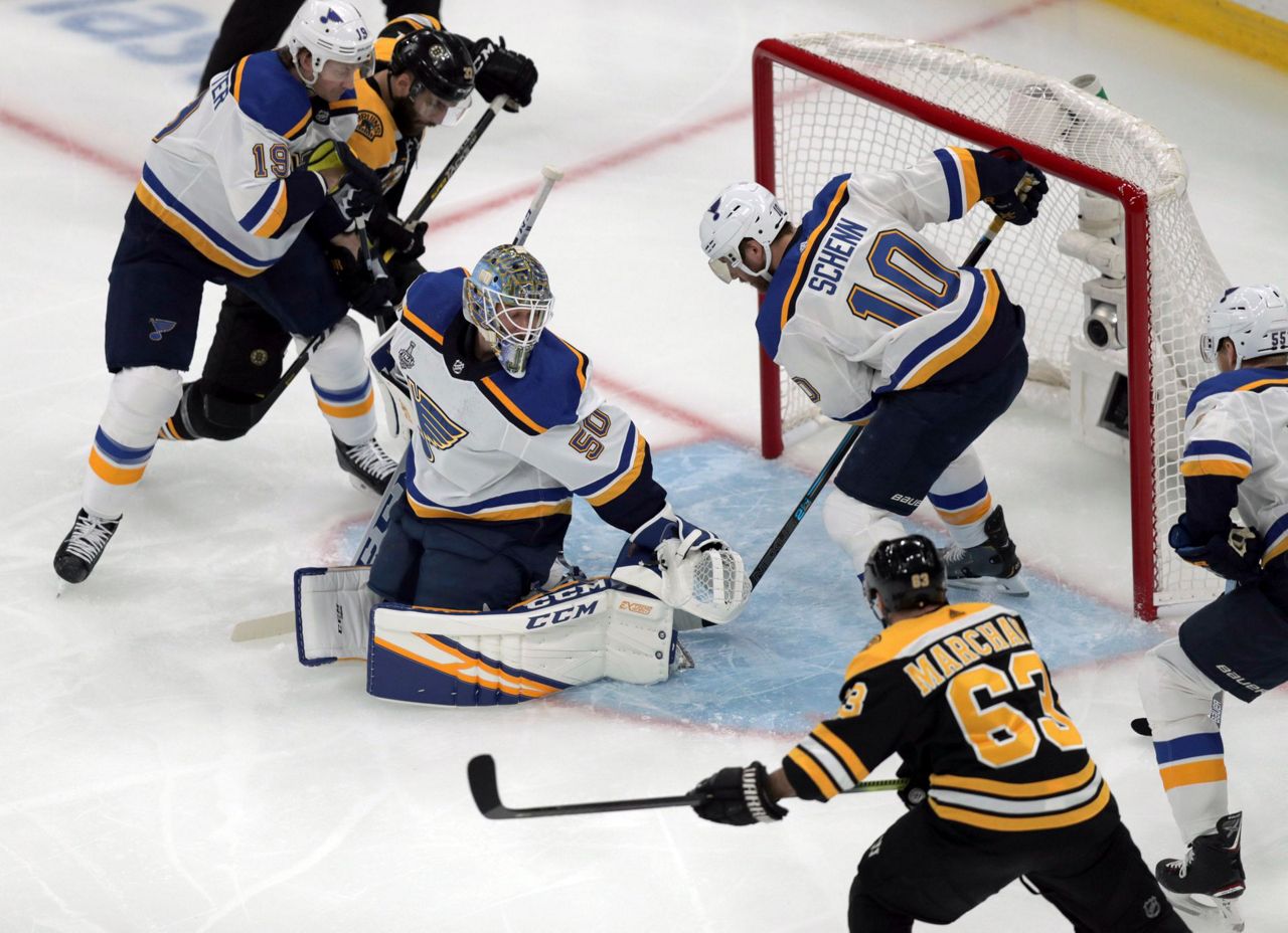 Bruins&#39; top line looks to break out in Cup Final vs. Blues