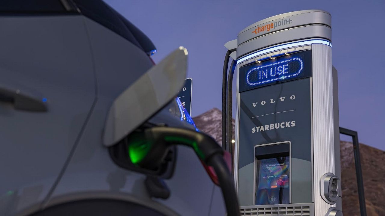 Starbucks EV fast chargers