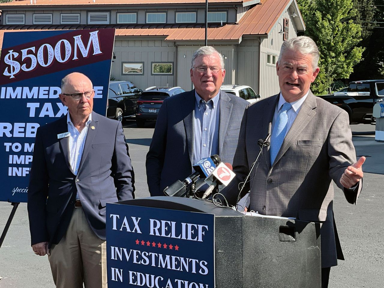 States tapping historic surpluses for tax cuts and rebates