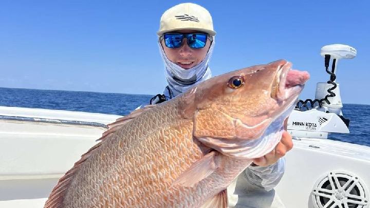 Record-breaking mangrove snapper caught off Bald Head Island