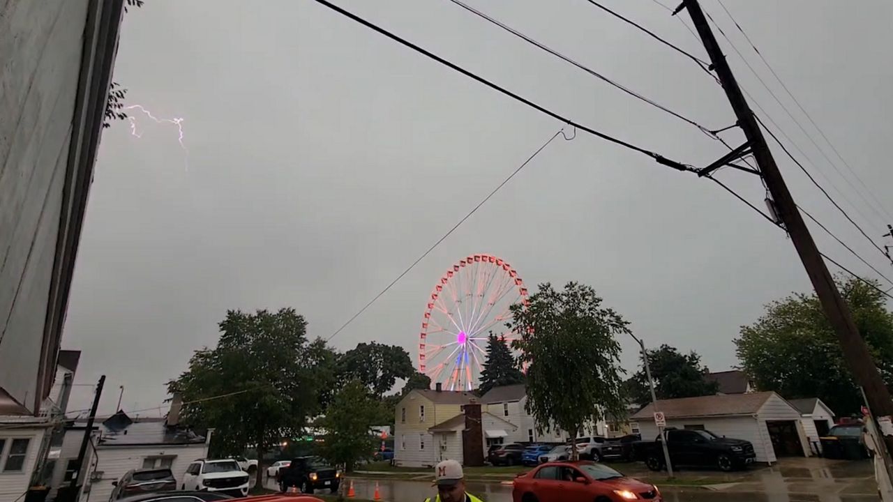 'Go dance in the rain': Severe thunderstorms temporarily halt State Fair festivities