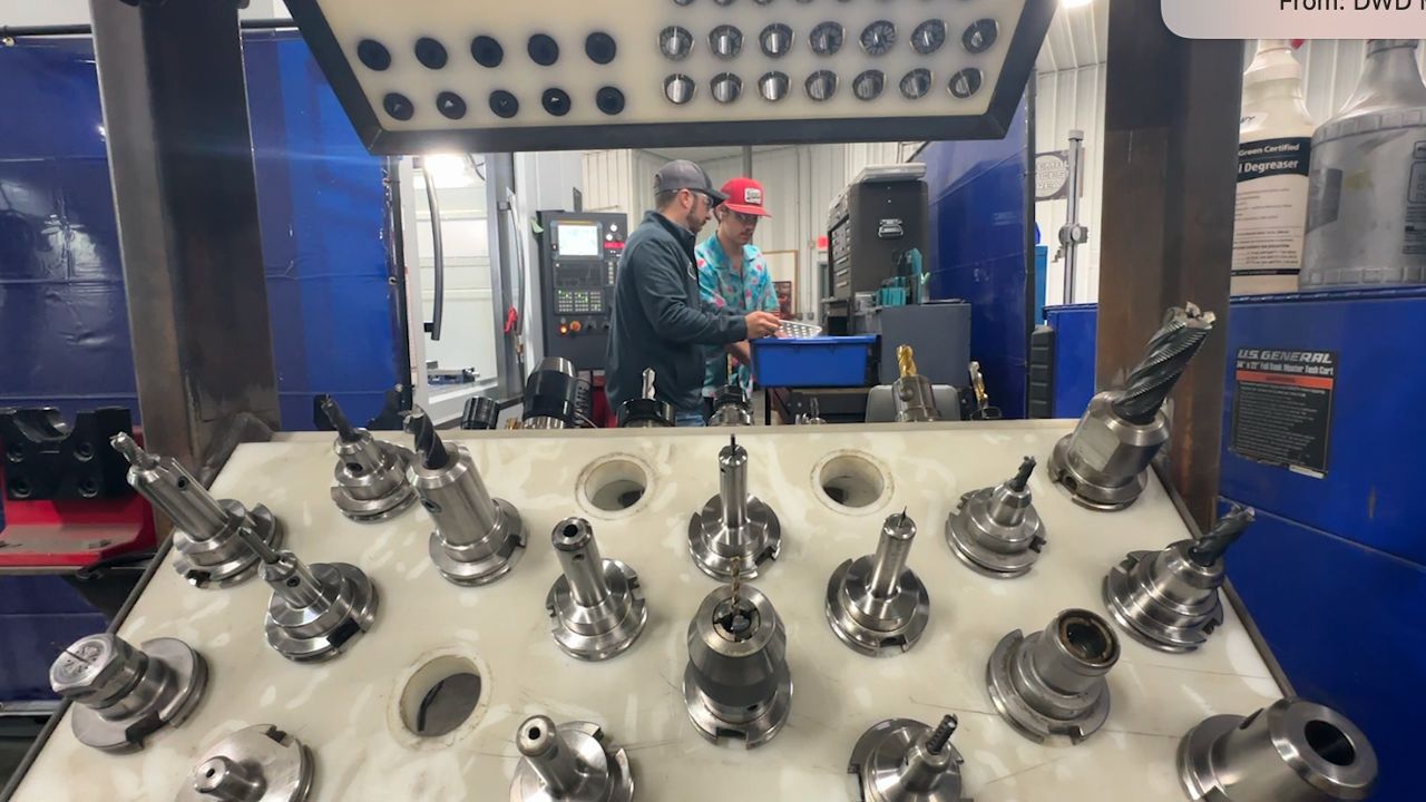 Jesse Kleiman is the president of JR Metal Works in Kewaunee.