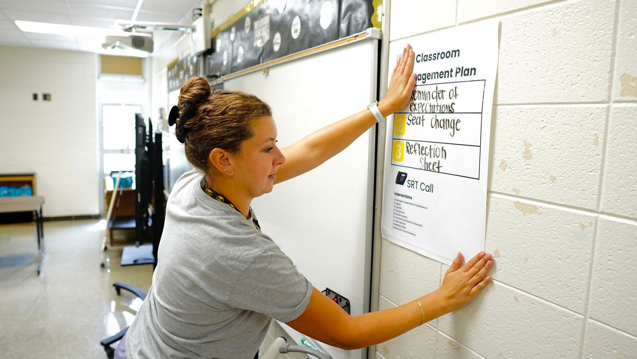 JCPS teachers prepare classrooms for upcoming school year