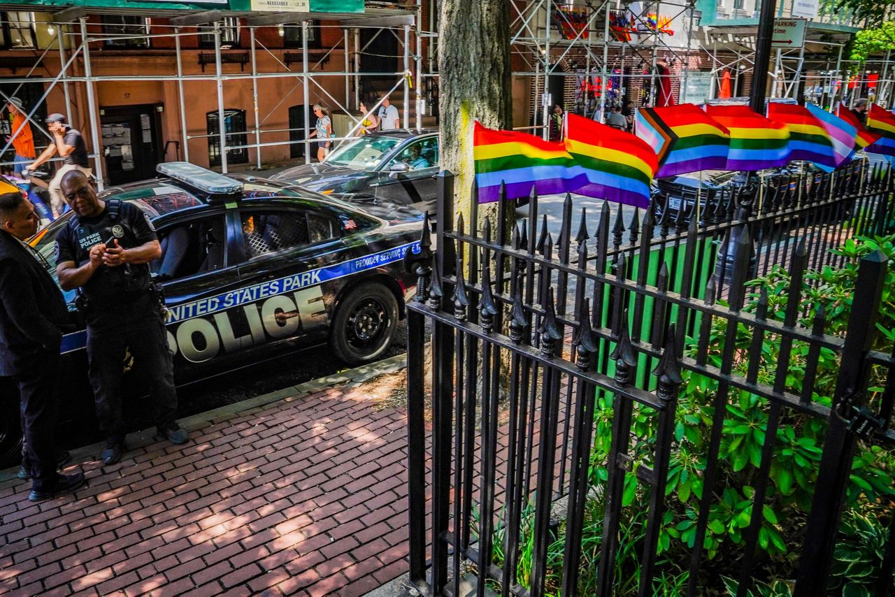 LGBTQ+ Pride Flags Vandalized At Stonewall National Monument 3 Times ...