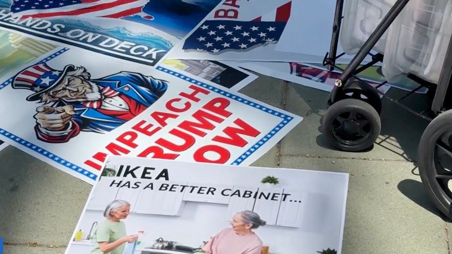 protest sign