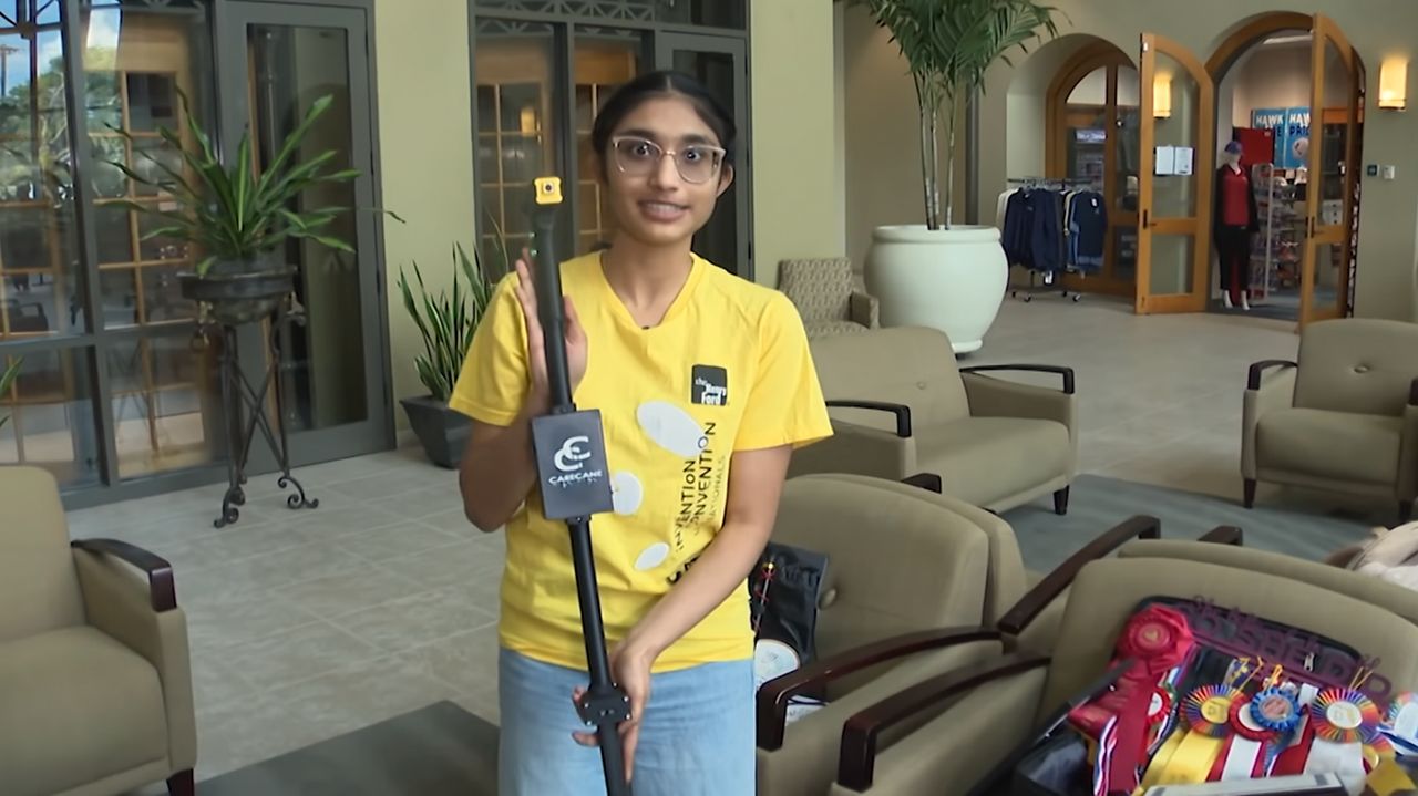 Tampa high school student wins second place at national convention for AI-powered invention