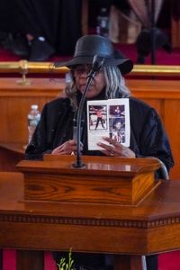 Fúnebre 葬儀 Jordan Neely, NYC subway rider choked to death, to be mourned at