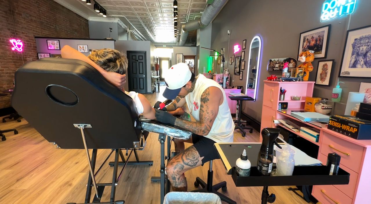 Sanctuary Tattoo Studio in downtown Green Bay continues to see it's client base grow this year.