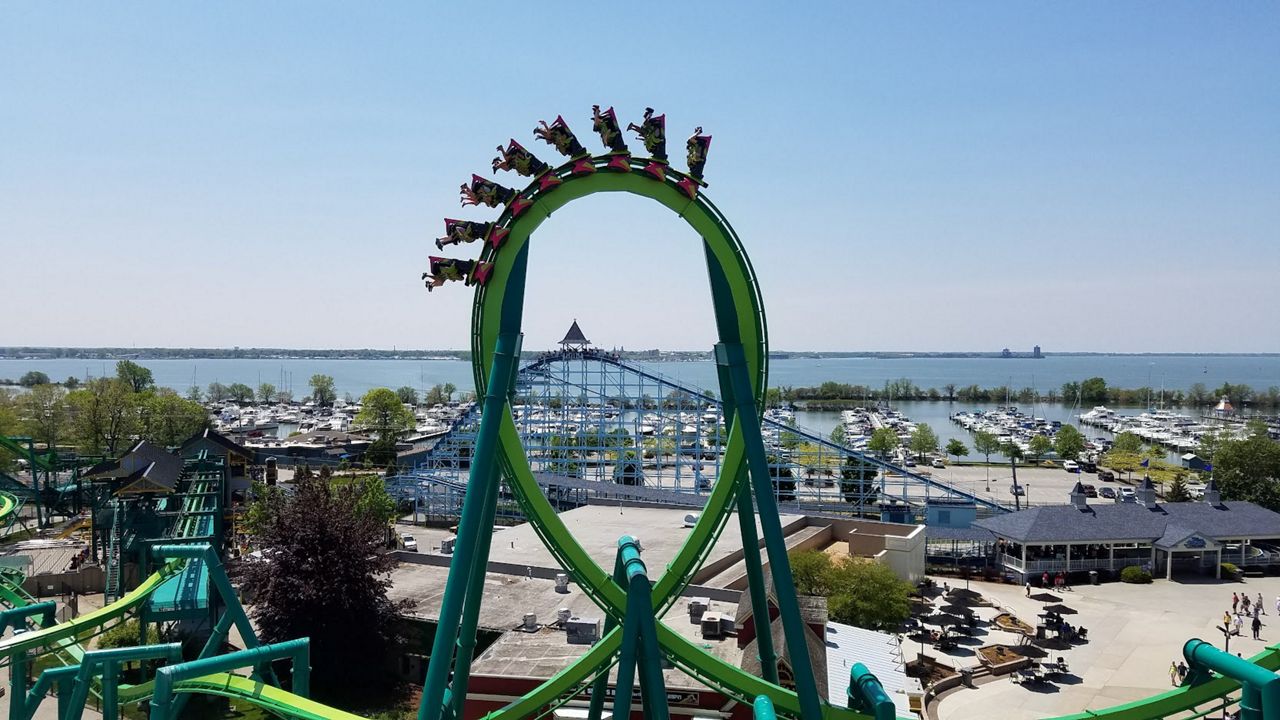 Cedar Point in Sandusky, Ohio. (Spectrum News 1/Joe Astolfi)