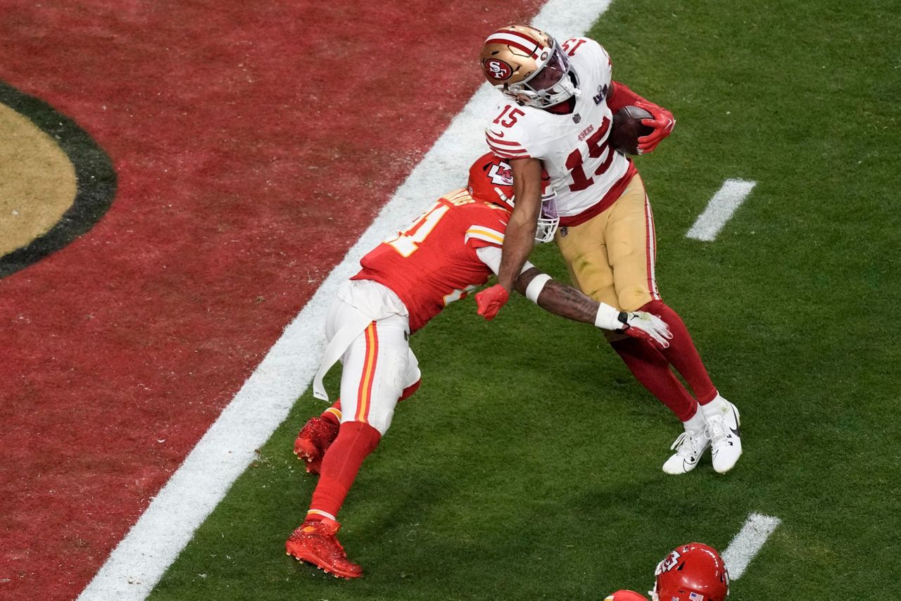 The 49ers get tricky to score the 1st touchdown of Super Bowl 58