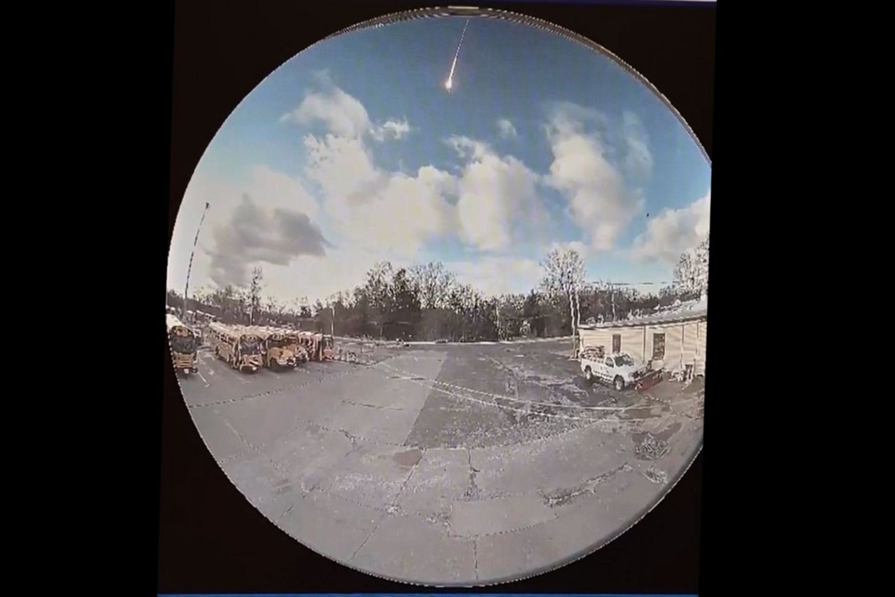 Suspected meteor falling over Cleveland could be seen several states away