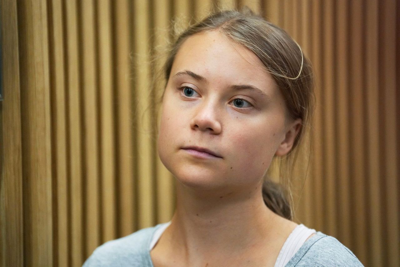 Greta Thunberg is appearing in a Swedish court on a charge of ...