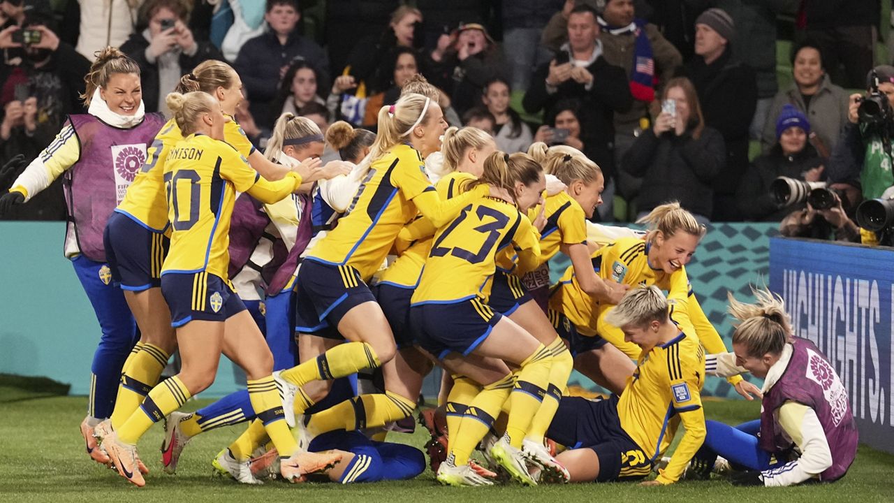 U.S. women's soccer team eliminated by Sweden