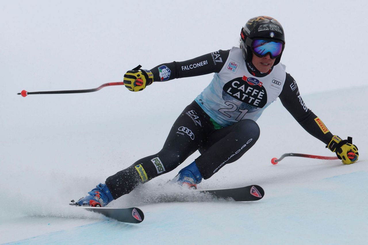 Sofia Goggia Wins World Cup Downhill Closes On Season Title 8330