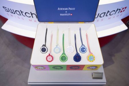 A new Swatch model is introduced, and a case study in overexcited