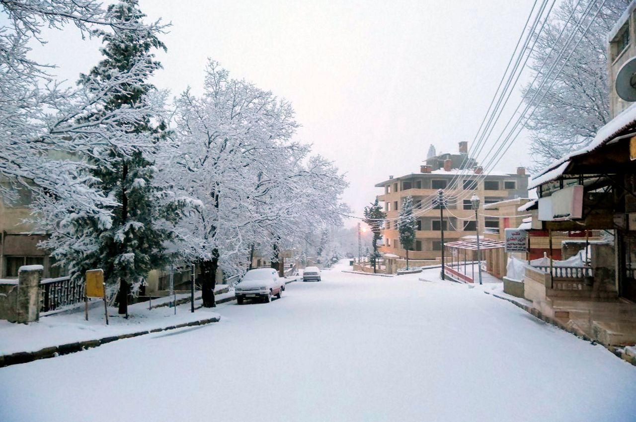 Heavy snowfall hits Syria, Lebanon, Israel in winter storm