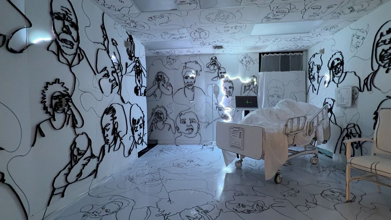 Hospital of Emotions transforms defunct medical center into an 80-room art installation