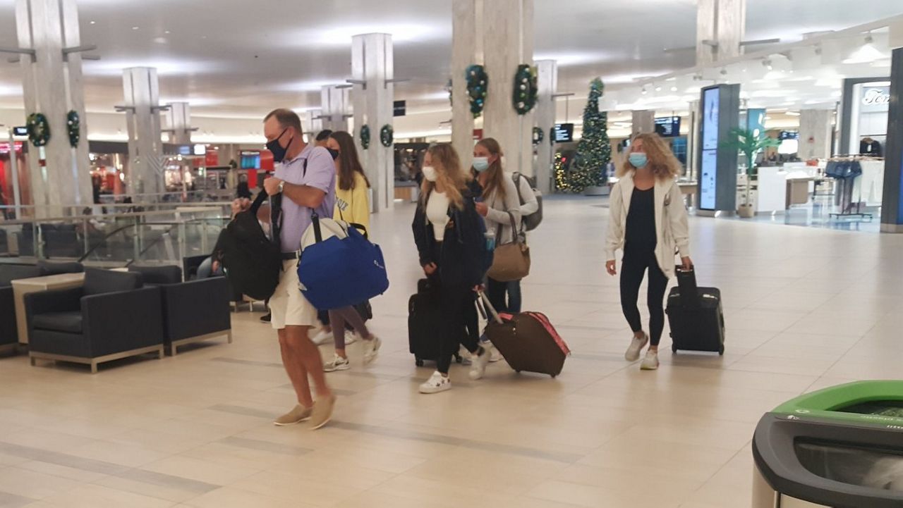 Air travel increases with vaccine accessibility