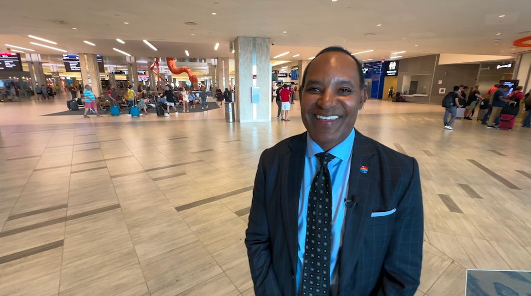 Michael Stephens began his tenure as CEO of Tampa International Airport in April 2025. (Spectrum News)