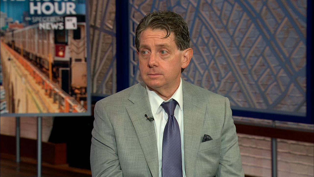 Joseph Foudy, a clinical professor of economics at NYU’s Stern School of Business, joined “The Rush Hour.” (Spectrum News NY1)