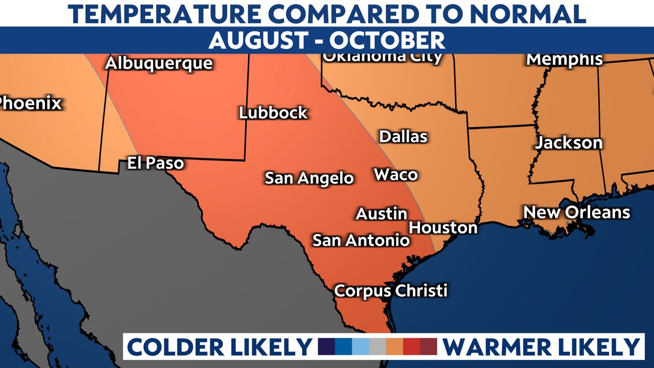 NOAA 2021-2022 Winter Outlook Hints At Warm, Dry Texas Winter