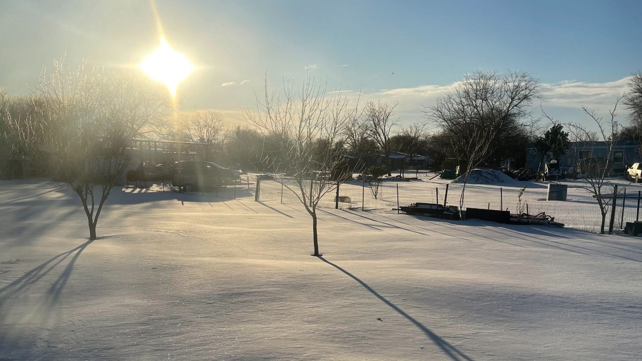 Record cold in Texas