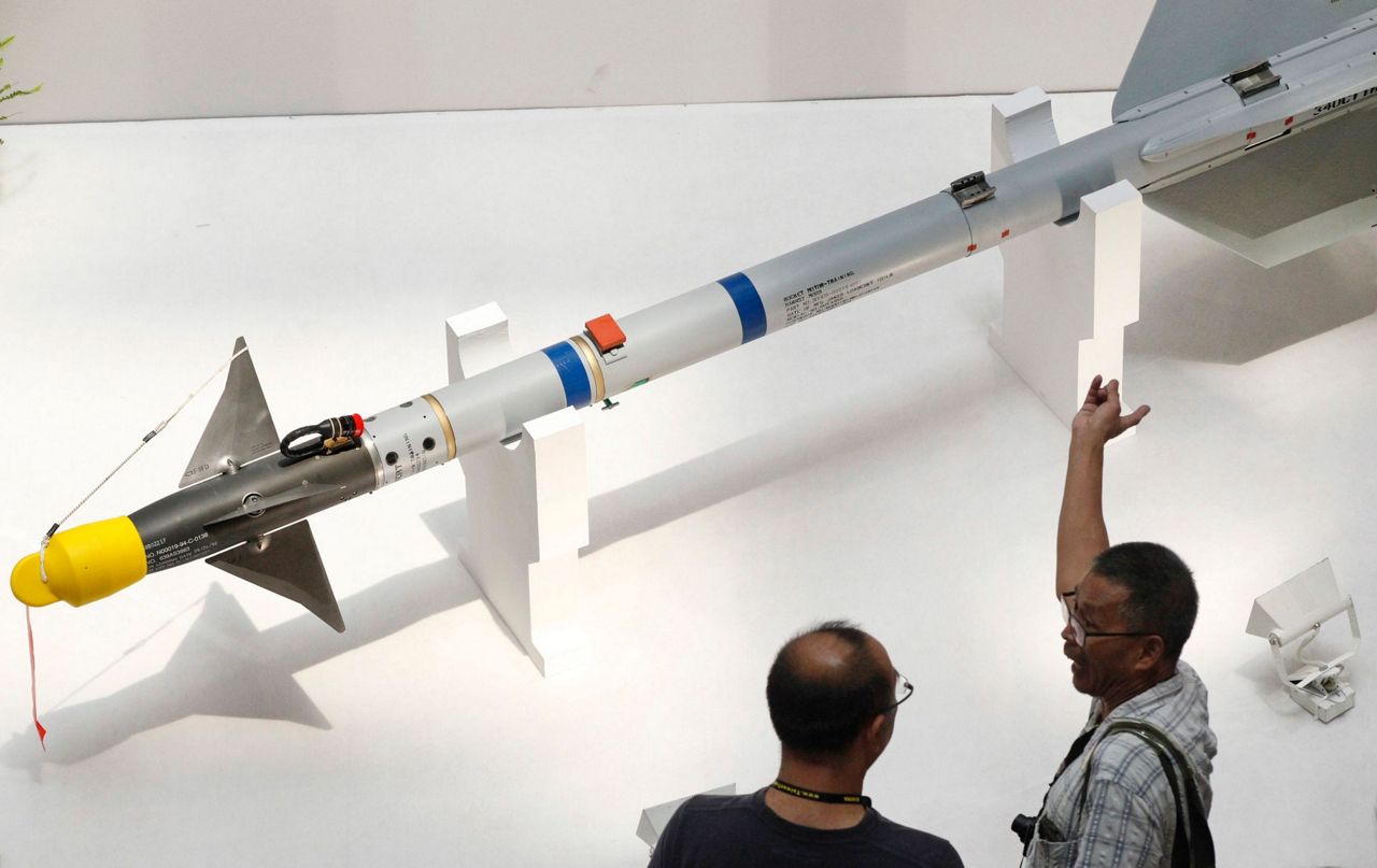 Taiwan improves missiles to counter China military expansion