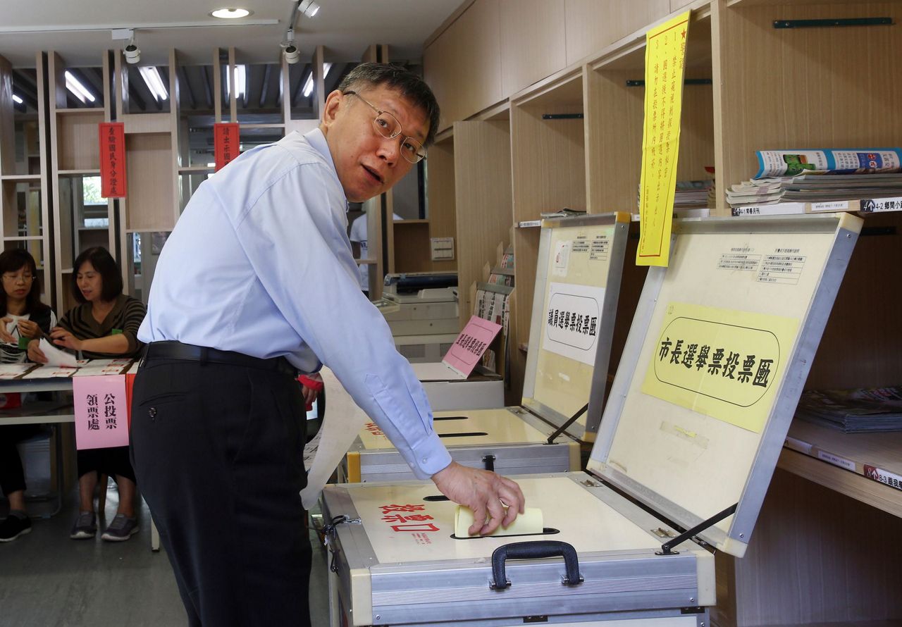 Taiwan votes in local elections with Beijing in background