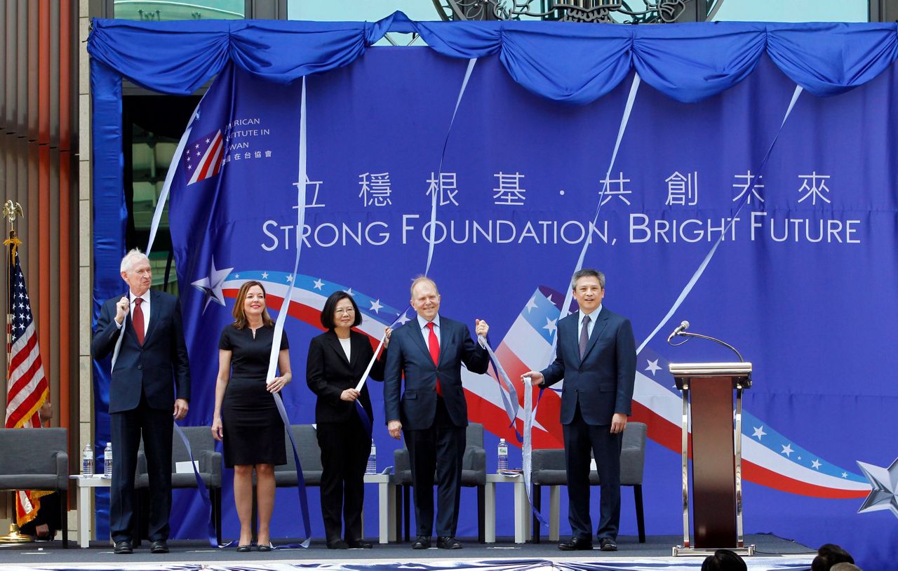 US lauds its ties with Taiwan on dedication of new office
