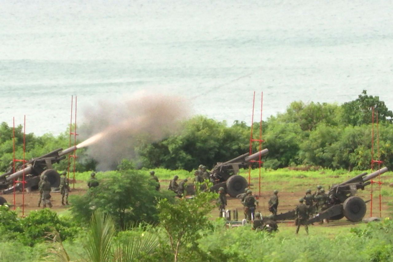 Taiwan holds drills, says China seeks control of seas