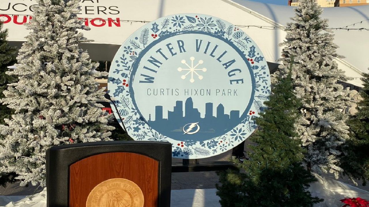 Tampa's Winter Village Opens tonight at Curtis Hixon Park