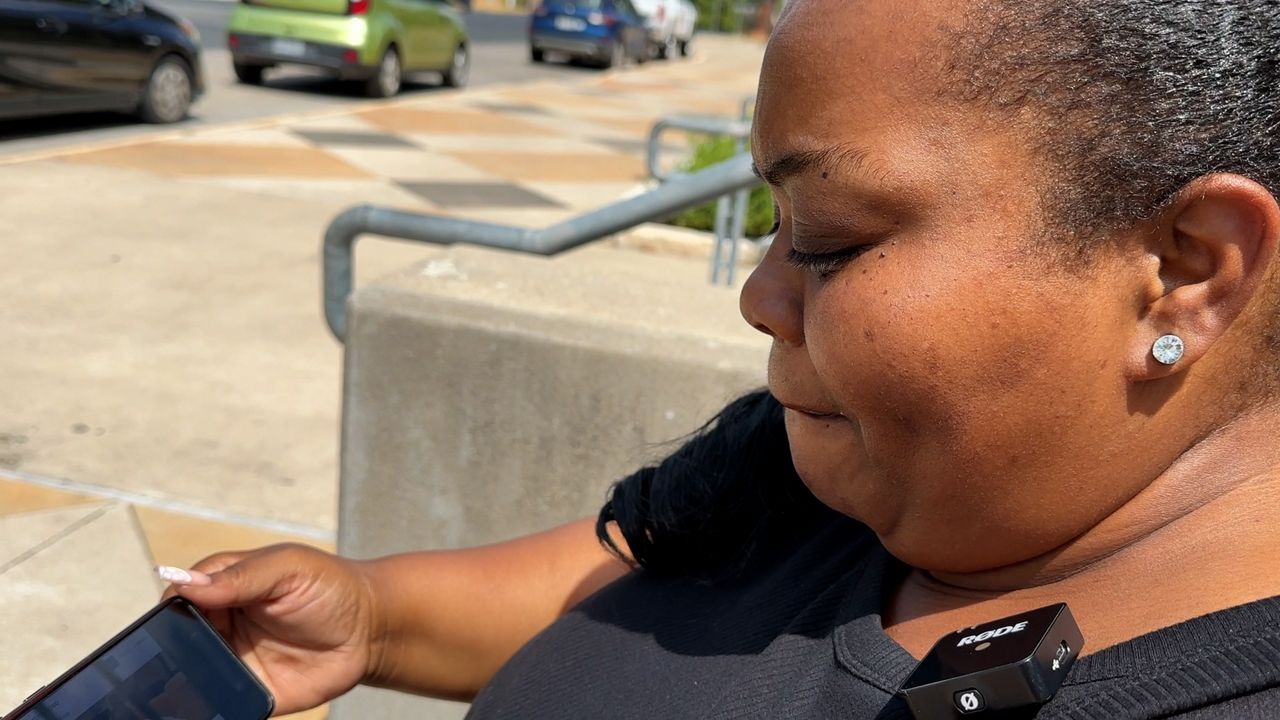 Taniquewa Brewster's family was among the 135 selected for the original guaranteed income program, providing $1,000 in assistance to Austinites due to inflation and rising costs. (Spectrum News 1/Dylan Scott)