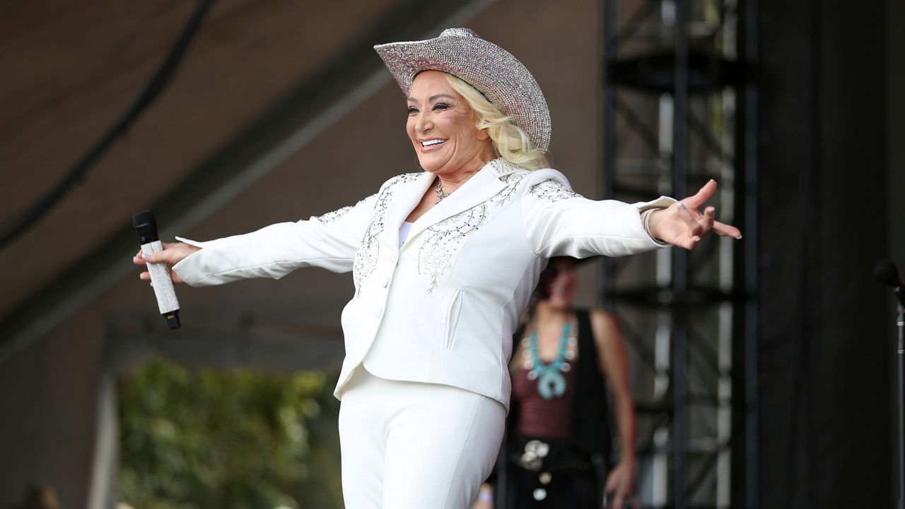 Tanya Tucker performs during the first weekend of the Austin City Limits Music Festival on Saturday, Oct. 7, 2023, at Zilker Park in Austin, Texas. (Photo by Laura Roberts/Invision/AP)