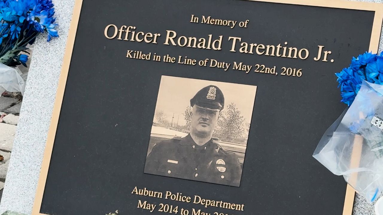 Auburn Police remember Ofc. Ronald Tarentino ten years after line of duty death