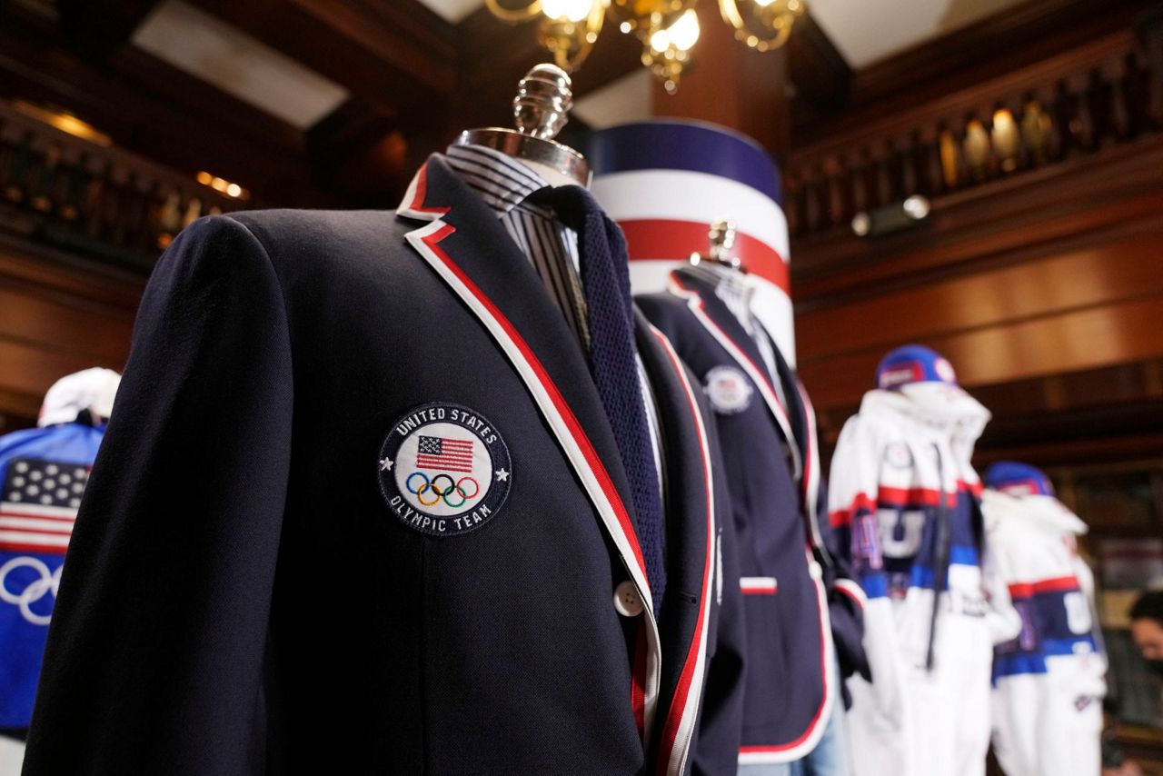 Ralph Lauren goes with basic blue jeans for Team USA's opening Olympic