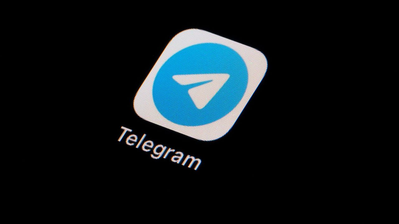 The icon for the instant messaging Telegram app is seen on a smartphone, Tuesday, Feb. 28, 2023, in Marple Township, Pa. (AP Photo/Matt Slocum, File)