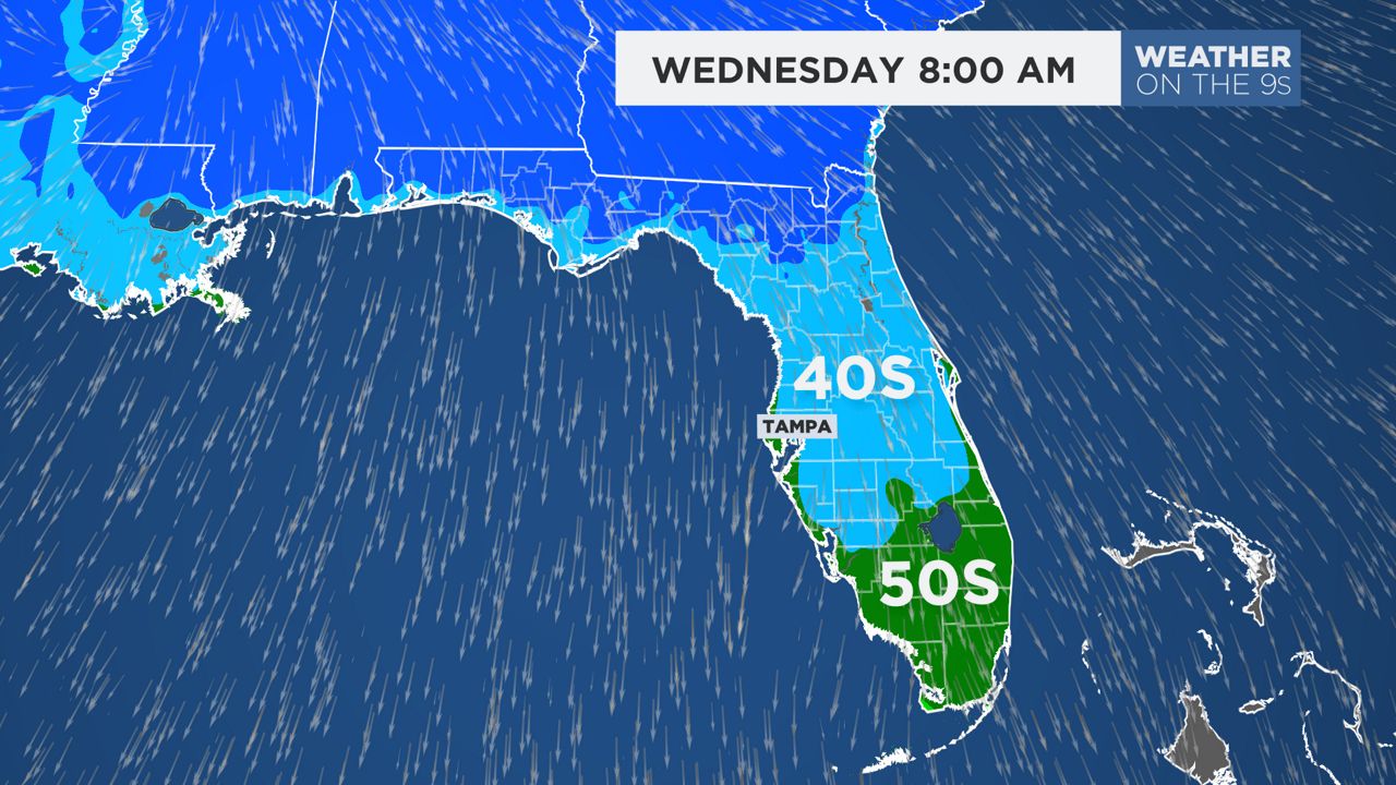 Cooler temperatures to come next week