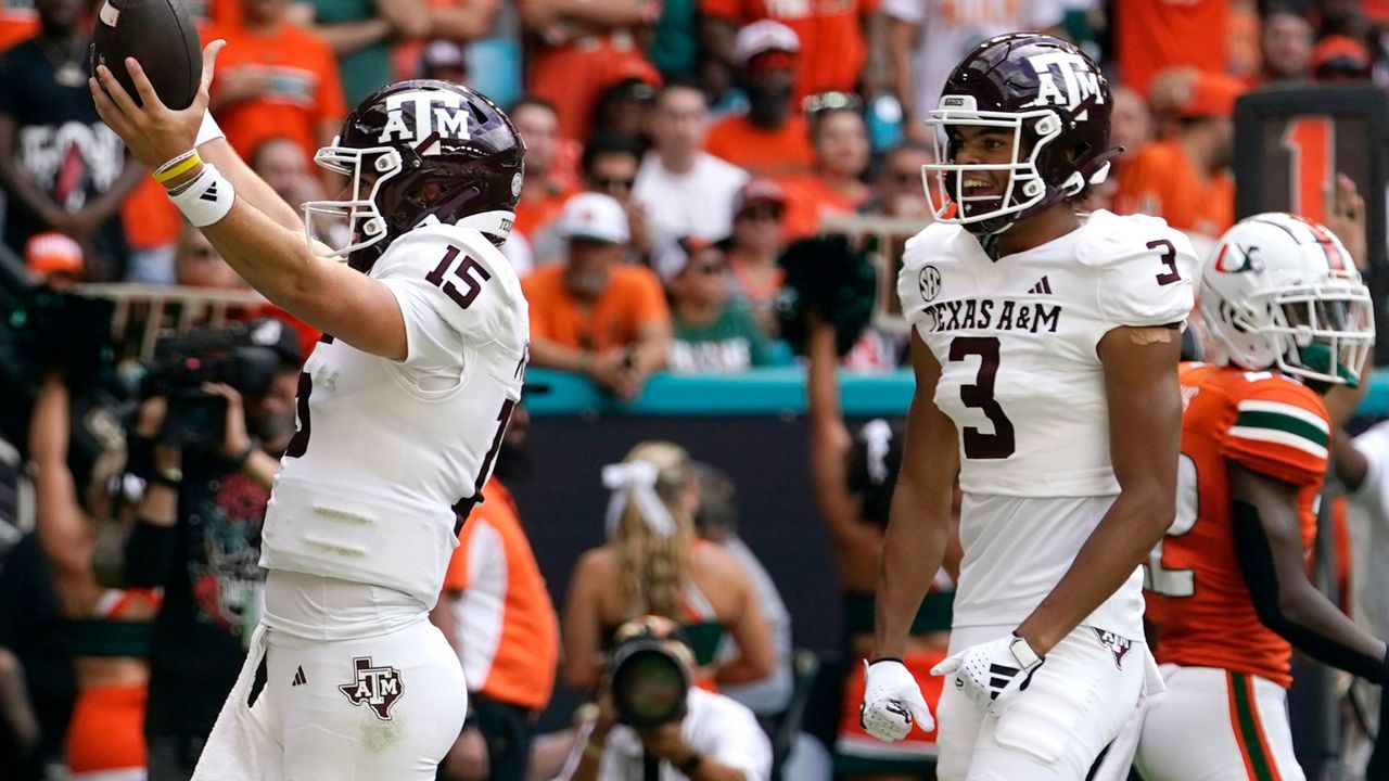 What channel is the Miami vs Texas A&M game on today?