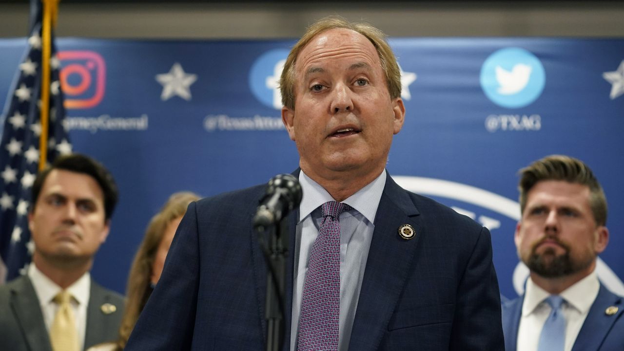 Texas Attorney General Ken Paxton appears in this file image. (AP Photo)