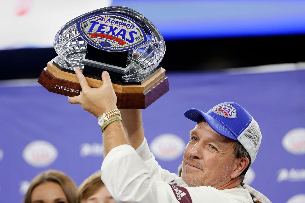 Mond leads A&M to 2421 win over Oklahoma St. in Texas Bowl