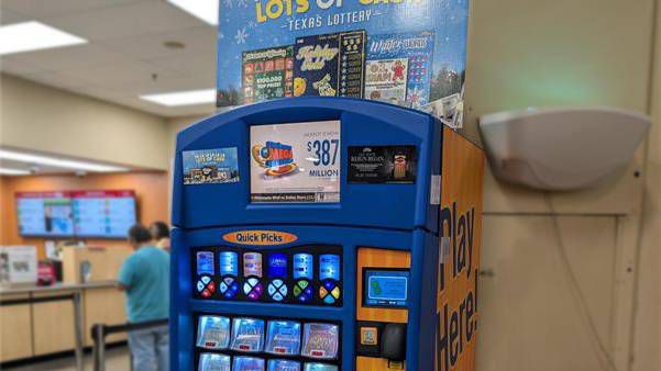 A self-service Texas Lottery machine. (Texas Lottery)